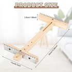 Adjustable Tapestry Weaving Loom  Wooden Craft Weaving Loom Kit  Small Expand   