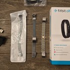 Fitbit Alta Fitness Tracker Bundle W 4 Bands Charger Box Tested Working