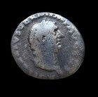 Vitellius Authentic Silver Denarius Rome 69 Ad Vesta Seated Pont Maxim Ric 107 