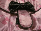 Sanrio Hello Kitty Satin Look Glamour Pink Strap Purse Bag Nwt 2005 Vintage