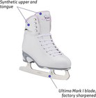 Jackson Ultima Softskate Womens girls Figure Skate  Size 6 Women s  White purple