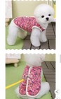Korean Kimchi  Grandma Vest Jacket For Dog Cats Puppy Kitten Cute Pink Brand New