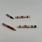 Lot Of 2 - Vintage Evansville Union Stock Yards Indiana Bullet Pencil Livestock