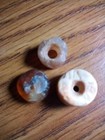Ancient Neolithic Beads  3   free Shipping 
