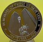   September 11 2001 Challenge Gold Coin 911 American Heroes Service Sacrifice