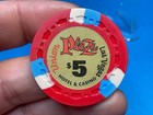  5-      union Plaza         las Vegas Nevada Casino  Chip         excellent Condition          z-4139