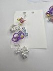 Handcrafted Multicolor Beaded Flower Wrap Earring With Matching Earing