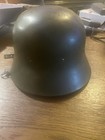 Spanish Wwii M-42 Metal Helmet Free Shipping