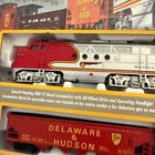 Bachmann Santa Fe Flyer Train Set Ho Scale Red Silver E-z Track Extra Rails