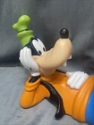 Vintage Disney Goofy Plastic Coin Bank Piggy Bank Turn Plug Great Color Applause