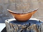 Almond Wood  Almond  Wood  Wooden  Lathe Turned  Hand Made  Bowl  Almond Bowl 