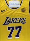 Luka Doncic  77 Nike La Lakers Gold Nba Swingman Jersey Icon Edition Size Large