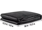 Vevor Geotextile Fabric 12 5 x50  Weed Barrier Fabric W 600lb  Tensile Strength