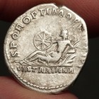 Emperor Trajan Denarius 112ad Ancient Roman Empire Silver Coin Via Traiana Rome