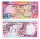 Sao Tome Principe Saint Thomas   Prince 500 Dobras Aa 1993 P 63 Unc New Banknote