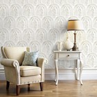 Eeecoming Peel And Stick Wallpaper Boho Modern Wall 17 3  X 118 1   Beige 