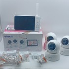 Vtech Vm924-3pu 5  Digital Video Baby Monitor 3 Cameras Two-way Audio