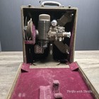 Antique Bell   Howell Filmo-master 8mm Motion Picture Projector W case And More
