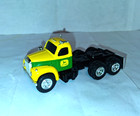 Mack B-61 John Deere Themed 18 Wheeler Tractor Farm Truck 1 64 Ertl No Package
