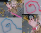 Safety Harness For Toddler Walking Kids Child Restraint Wrist Leash New - Teal