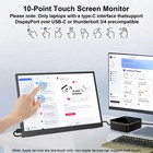 Portable Monitor Touchscreen 15 6 1080p Fhd Ips Travel