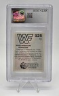 1992 Merlin Wwf Sticker  125 Nailz Signed Auto Cgc 9 Jsa 10 Wwe Auto Slab