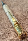 Parker Duofold Ballpoint Pen  uk 1997  Pearl   Black  Gold Trim Iiip Date Code