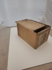 Rare  Vintage Antique Indian White Chalk Crayons Usa One Gross Wood Box W Chalk 