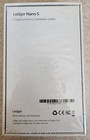 Ledger Nano S Cryptocurrency Hardware Wallet Black Brand New And Sealed In Box