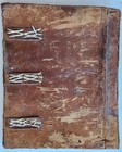16th-17th Century Large Folio Binding Antique Leather 12 5 By 18 Inches