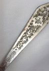 Antique Qajar Persian Ottoman 84 Silver Engraved Tea Spoon Islamic Art
