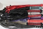 Vintage Mixed Lot Of 9 Whip For S m Or Fetish Accessories