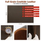 Genuine Leather Sheets For Crafts Full Grain Leather Tooling Leather Square 2   