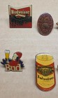 Lot Of 6 Vintage Budweiser Hat Pins Anheuser-busch Beer Advertising Collectible