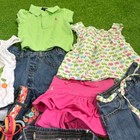 Lot Of 12 Vintage Retro Toddler Girls Clothing Items