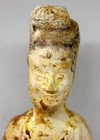 Ancient Chinese Earthenware Female Attendant Figurine Tang Dynasty  618-907ad 