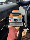 Polaroid Sx-70 Alpha 1 Folding Slr Instant Film Land Camera Brown Textured Case