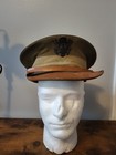 Original Wwi Ww1 Era B  Pasquale   Co Us Army Military Officer s M1912 Visor Hat