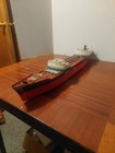 Vintage Texaco Toy Tanker North Dakota Boat Ship Model