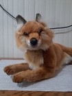 Hansa Woodland Collections Realistic Laying Red Fox Plush