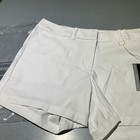 Nike Golf Shorts Women Standard Fit Stay Cool Dri White Sz 8 New W  Tags Free Sh