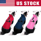 Waterproof Fleece Warm Pet Dog Coat Winter Jacket Clothes Sweater Reflective Usa