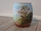 Vintage Antique Chateau De Chillon Castle Souvenir Painted Mug Made In Bavaria