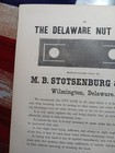 1873 Print Advertising Delaware Nut Lock Wilmington Delaware M b  Stotsenburg Co