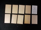 B119 Lot Of 10 Ogdens Tabs Actresses Beauties Cigarette Cards Early 1900s
