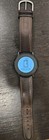 Pebble Time Round 38mm Smartwatch Brown Ss Case  Brown Leather Band  Wr