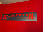 Vintage  horizon Music Group  Recording Studio Removed Sign   30 x 6   Rare Find