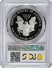 2003-w American Silver Eagle Dollar Pr69dcam Pcgs Proof 69 Deep Cameo