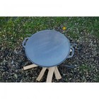 Skillet Discada Kazan Mangal Grill Dish Cookware Pan Cooking Oven Pot Disc Bbq