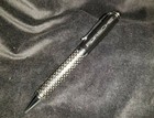 New Porsche Real Carbon Fiber Ball Pen Black Collectible